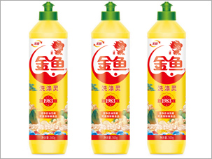 北京金魚(yú)日化洗滌用品logo包裝設(shè)計(jì)案例