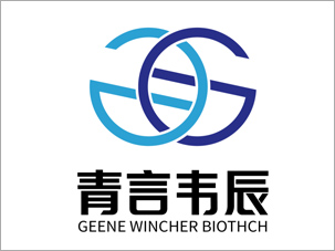 北京青言韋辰生物科技有限公司logo設計案例