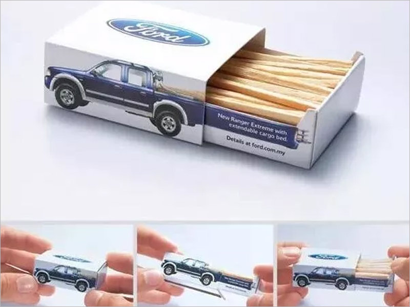 日本火柴紙盒包裝設(shè)計(jì)——火柴盒與汽車造型的完美結(jié)合！