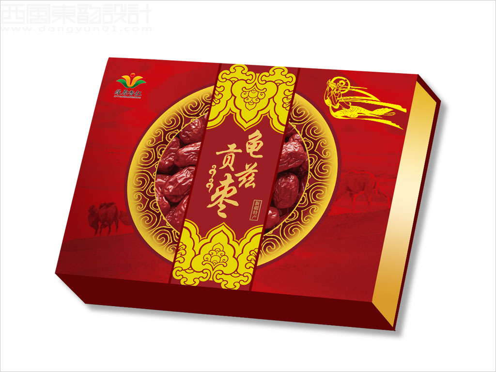 新疆綠園生態(tài)科技有限責任公司龜茲貢棗禮盒包裝設(shè)計