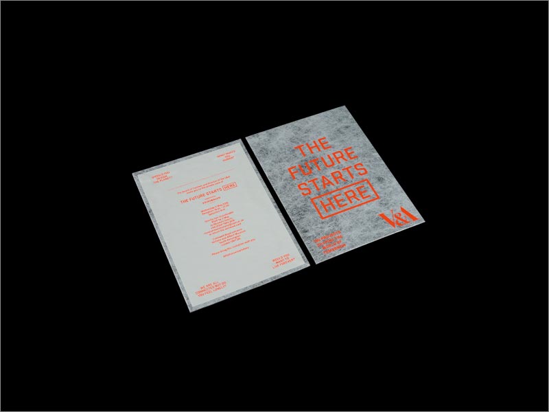V＆A博物館的《未來從這里開始》展覽文件，威廉姆森·柯蘭工作室