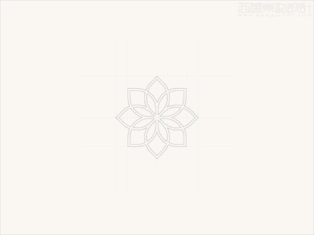 Flavia洗發(fā)水護發(fā)素產(chǎn)品logo設計之標準化制圖