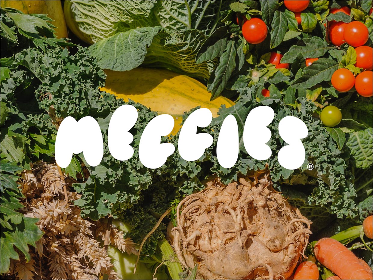 美國Meggies蔬菜農(nóng)產(chǎn)品logo設計