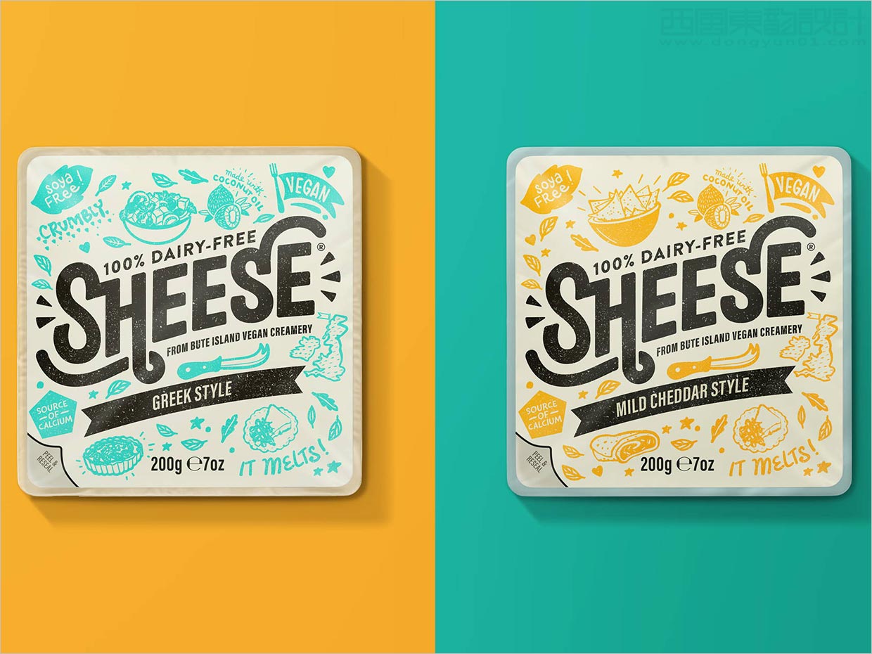 Sheese！純素奶酪包裝設(shè)計(jì)不一定要那么好！