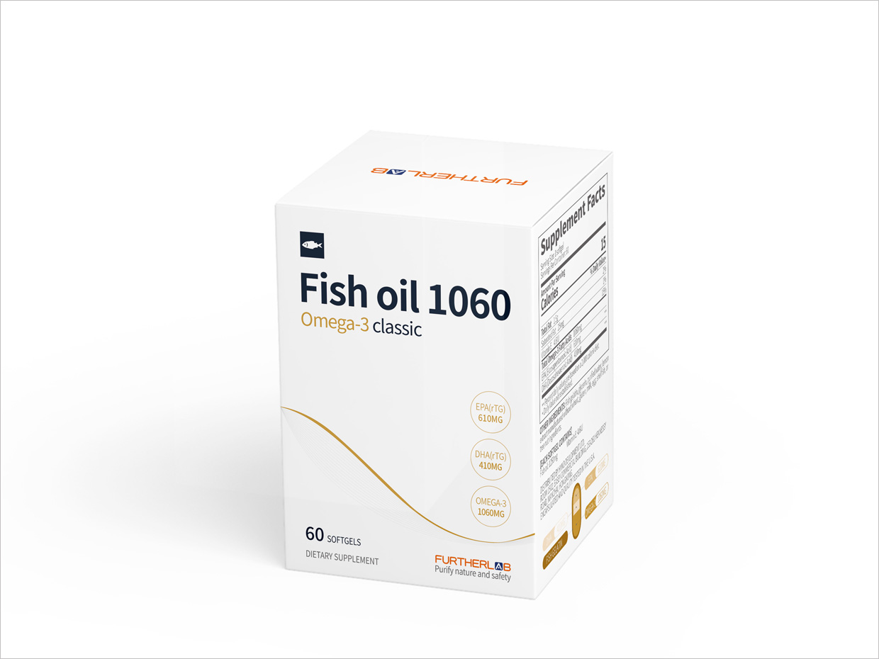 FURTHERLAB魚油保健品包裝設計